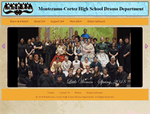 Tablet Screenshot of mchsdrama.org
